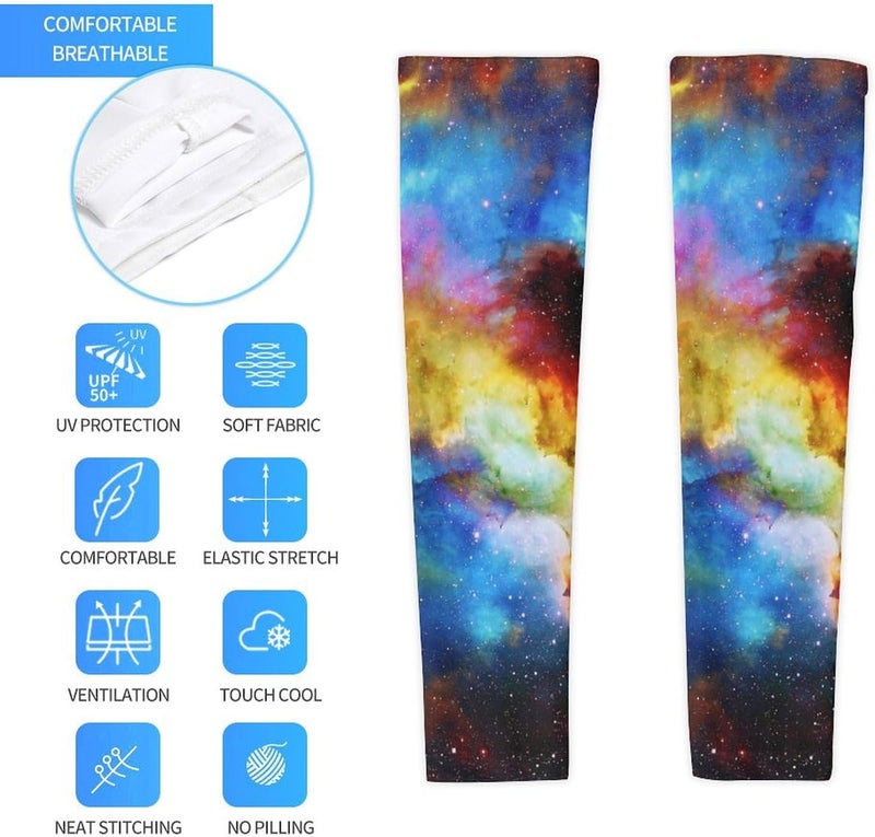 QiErDesign Marble Sports Compression Arm Sleeves for Men & Women - Youth Arm Sleeve Baseball Volleyball Sleeves & Basketball Sleeve - Image 4